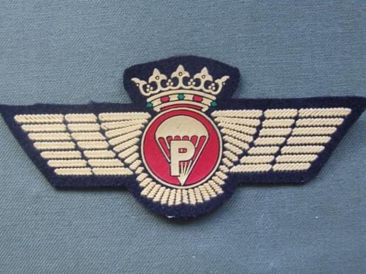 Spain Pre 1977 Parachute Rigger (over 100 Jumps) Wings