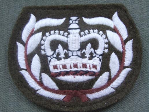 British Army Post 1953 Warrant Officer Class 2 (RQMS / QMSI) Rank Badge