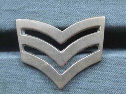 British Army WW2 Period Sergeants Rank Badge 