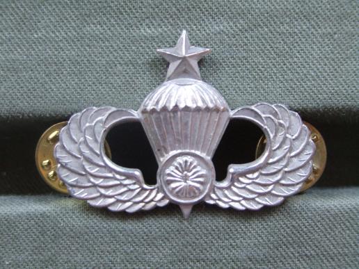 Republic of Korea Air Force Intelligence Senior Parachute Wings