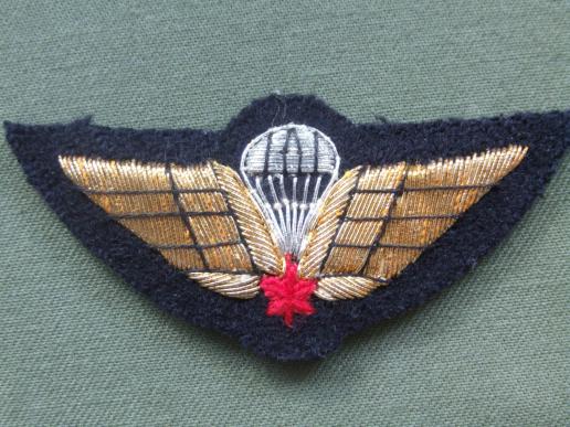 Canada Army 1970's-1980's Mess Dress Parachute Wings