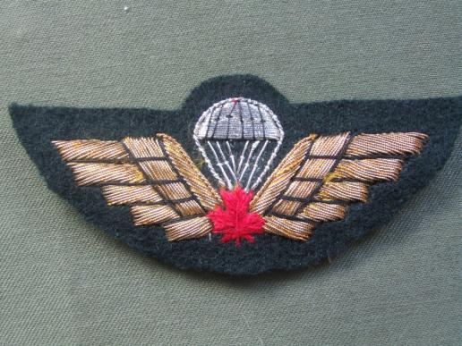 Canada Army 1968 -1985 Dress Uniform Parachute Wings