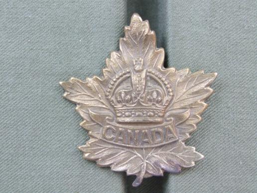 Canada WW2 General Service Cap Badge