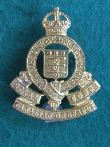 Canada Pre 1953 Royal Canadian Ordnance Corps Cap Badge
