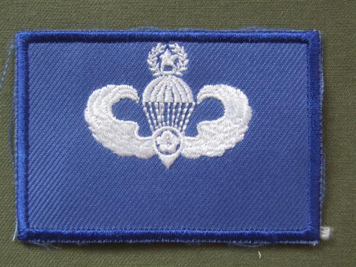 Republic of Korea Air Force Intelligence Master Parachute Wings  