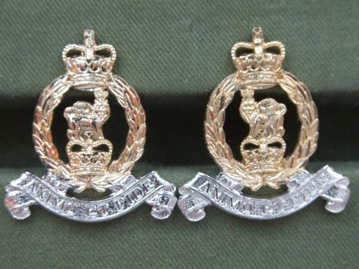 British Army Adjutant General's Corps Collar Badges