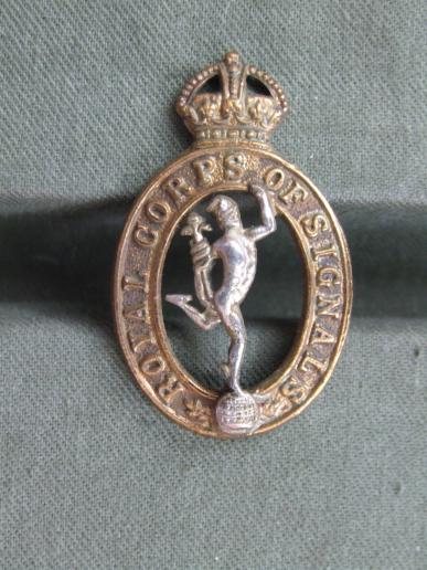 British Army, Pre 1946 Royal Signals Collar Badge