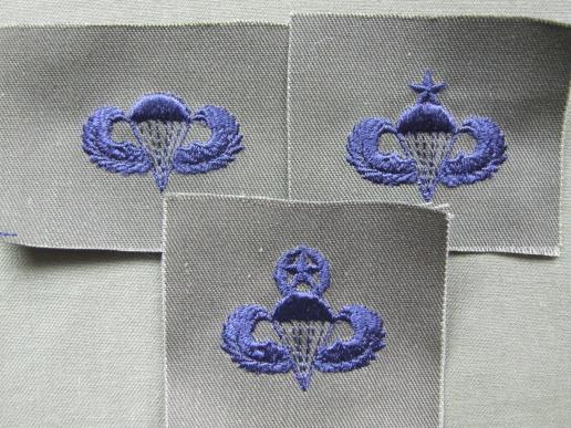 USA Air Force Parachute Wings Set