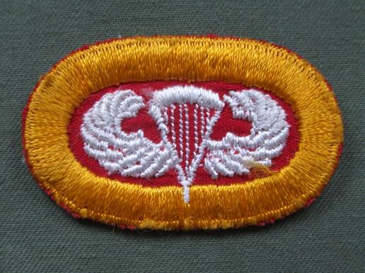  U.S. Army 708th Maintenance Battalion Basic Parachute Wings 