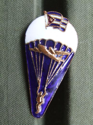 Cuba Basic Parachute Badge