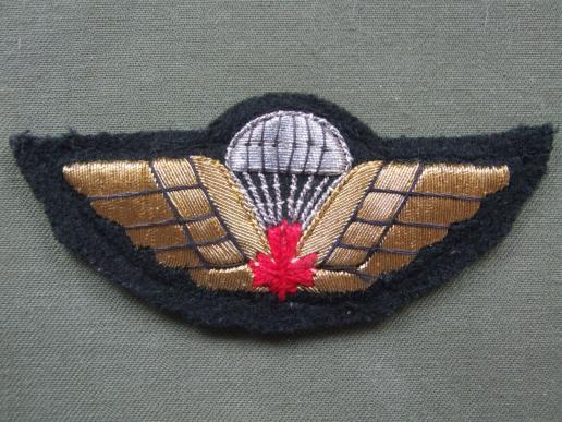 Canada Army 1968 -1985 Dress Uniform Parachute Wings 