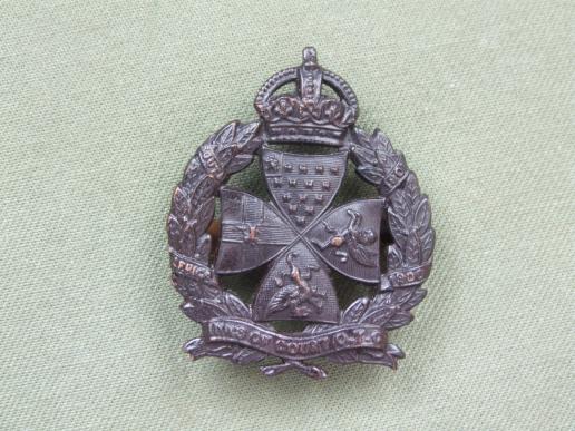 British Army The Inns of Court Yeomanry Officers' O.T.C.Cap Badge 