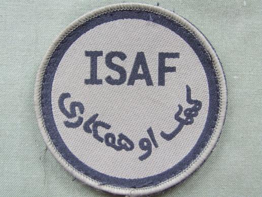 British Army International Security Assistance Force (ISAF) Shoulder Patch