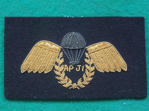 Great Britain Army No1 Dress Assistant Parachute Jump Instructor (A.P.J.I.) Wings