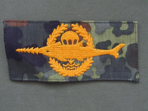 Germany Navy Combat Swimmer (Kampfschwimmer) Class 1 Qualification Badge  