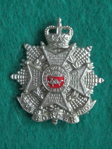 British Army The Border Regiment Post 1953 Cap Badge