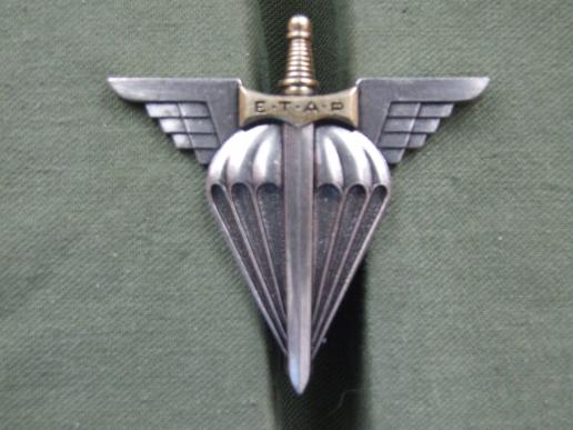 France E.T.A.P. (Airborne School Troops) Pocket Crest