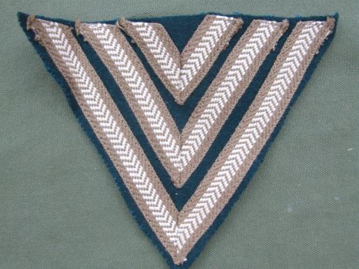 Republic of South Africa Defence Force Early Army Sergeants Stripes