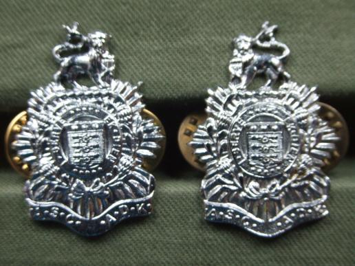 Republic of South Africa Administrative Corps Collar Badges 
