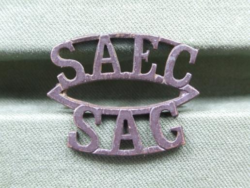 Republic of South Africa Engineer Corps Shoulder Title