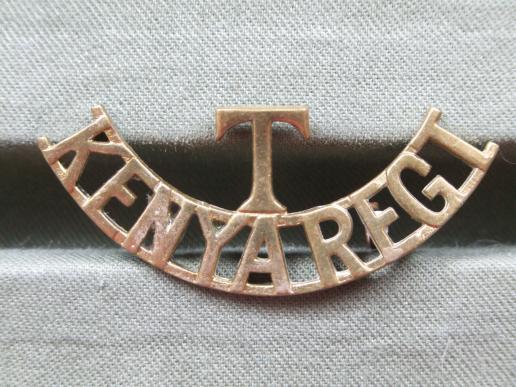 Kenya Regiment Territorial Force 1937-1963 Collar Badge