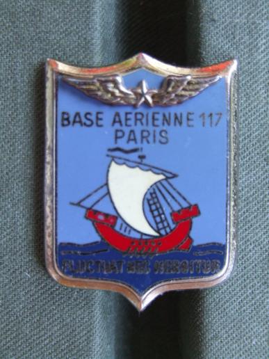 France Air Force 117 Air Base Pocket Crest