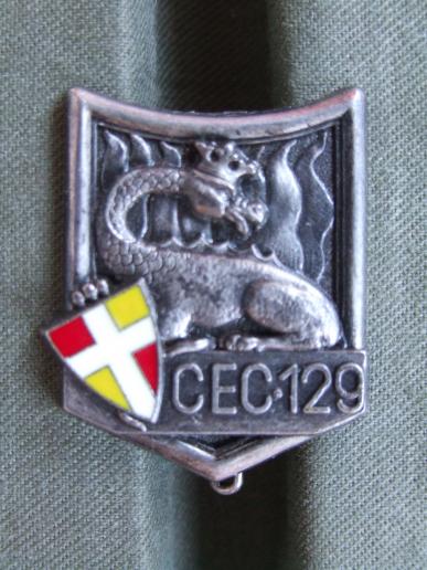 France C.E.C. 129 (Centre d'Entranement Commando) Pocket Crest