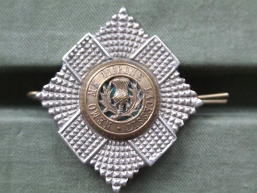 British Army Royal Scots Officer's Cap Badge