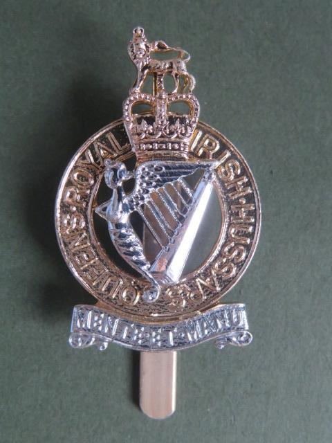 British Army The Queen's Own Irish Hussars Cap Badge