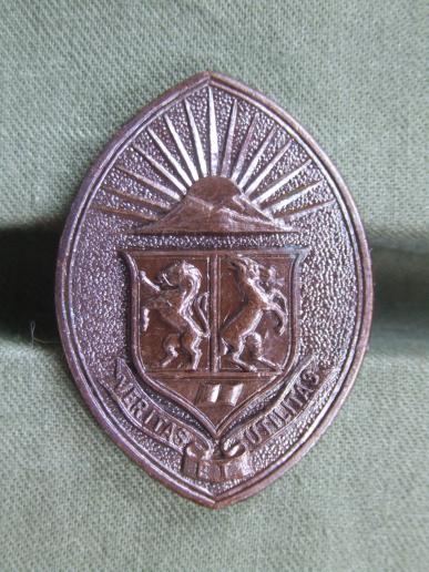 Canada COTC University of Western Ontario Post 1926 Cap Badge