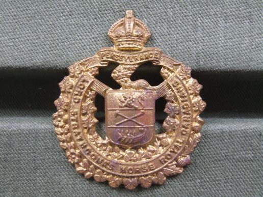 Canada WW2 Lord Stratchcona's Horse, Royal Canadians Cap Badge