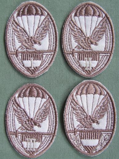 Hungary Current Issue Desert Uniform Parachute Wings Set