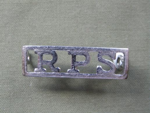 Rhodesia Prison Service Shoulder Title