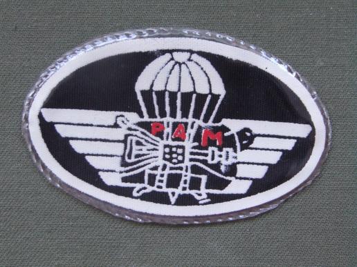 Bolivia Army Parachute Rigger Wings  