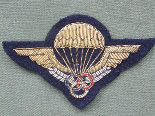 France Dress Uniform Parachute Instructor Wings 