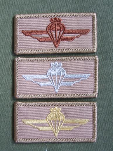 Latvia Army Parachute Wings Set