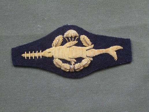 Germany Navy Combat Swimmer (Kampfschwimmer) Post 1983 Dress Uniform Class 1 Qualification Badge 