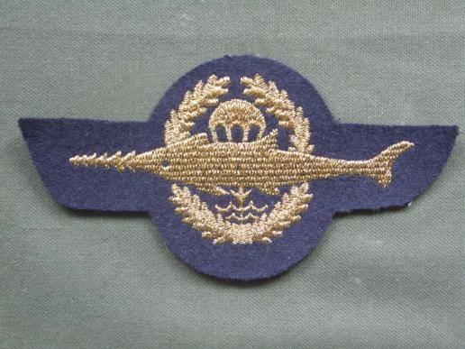 Germany Navy Combat Swimmer (Kampfschwimmer) Pre 1983 Class 1 Winter Dress Uniform Qualification Badge