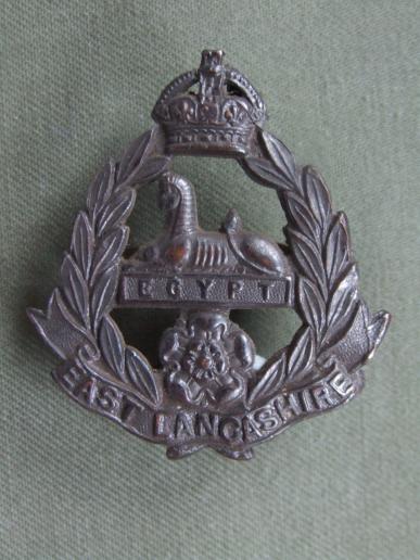 British Army Pre 1953 East Lancashire Regiment Officer's Cap Badge