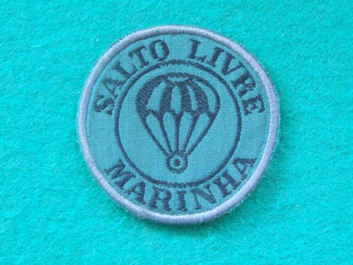 Brazil Navy / Marines Freefall Parachute Badge  