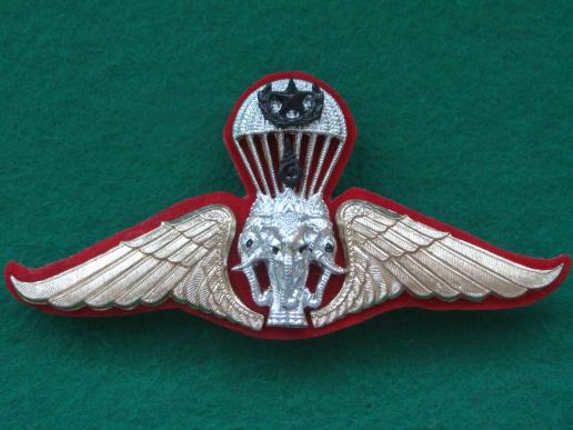 Thailand Army Master Parachute Wings