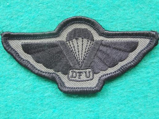 Denmark DFU (Danish Parachute Union) Parachute Wings