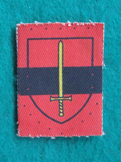 British Army 1950's Territorial Army Troops Patch