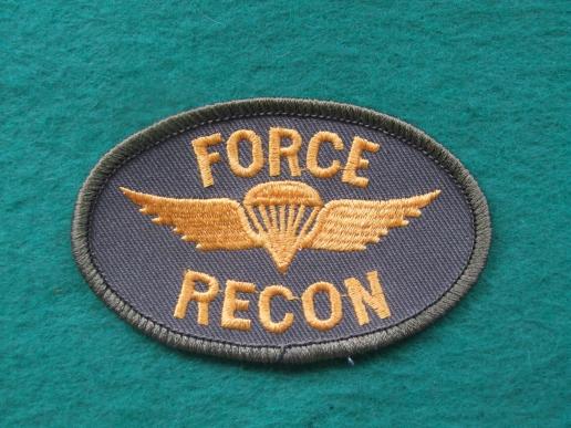 USA Marine Corps FORCE RECON Parachute Wings  