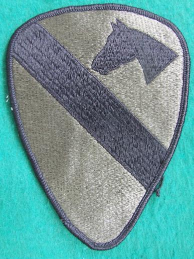 USA 1st Cavalry Division Shoulder Patch