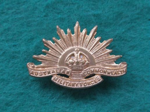 Australia Kings Crown Collar Badge