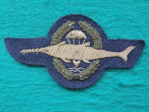 Germany Navy Combat Swimmer (Kampfschwimmer) Pre 1983 Class 3 Winter Dress Uniform Qualification Badge