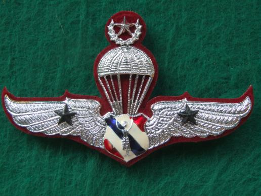 Thailand Border Patrol Police Master H.A.L.O. Parachute Wings