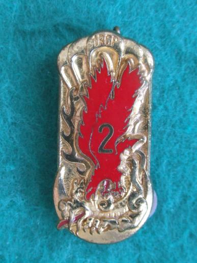 France 2nd Company 1er R.C.P. (Regiment Chasseurs Parachutistes) Pocket Crest 