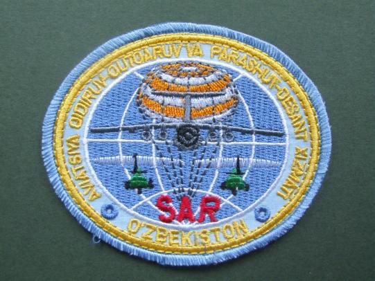 Uzbekistan Air Force Search and Rescue Patch